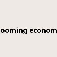 booming economy是什么意思