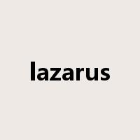 lazarus是什么意思