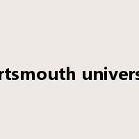 portsmouth university是什么意思