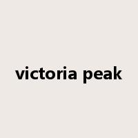 victoria peak是什么意思