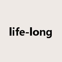 life-long是什么意思