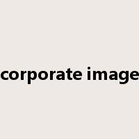 corporate image是什么意思