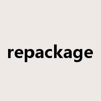 repackage是什么意思