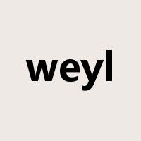 weyl是什么意思