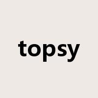 topsy是什么意思