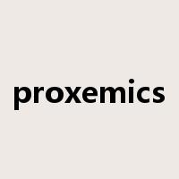 proxemics是什么意思