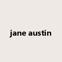 jane austin是什么意思