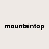 mountaintop是什么意思