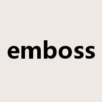 emboss是什么意思