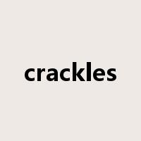 crackles是什么意思