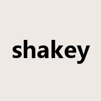 shakey是什么意思