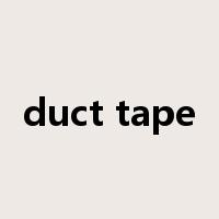 duct tape是什么意思