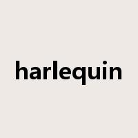 harlequin是什么意思