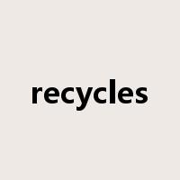 recycles是什么意思