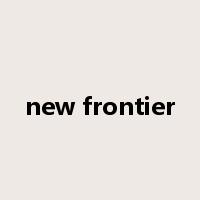new frontier是什么意思