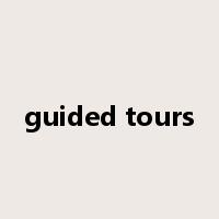 guided tours是什么意思
