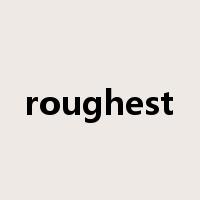 roughest是什么意思