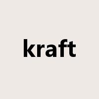 kraft是什么意思