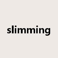 slimming是什么意思