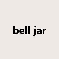 bell jar是什么意思