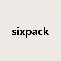 sixpack是什么意思