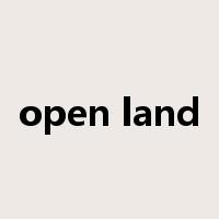 open land是什么意思