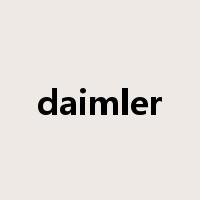 daimler是什么意思