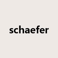 schaefer是什么意思