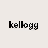 kellogg是什么意思