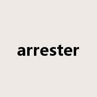 arrester是什么意思