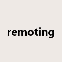 remoting是什么意思