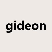 gideon是什么意思