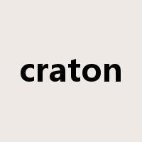 craton是什么意思