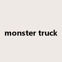 monster truck是什么意思
