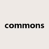 commons是什么意思