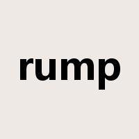 rump是什么意思