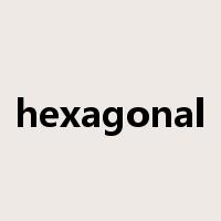 hexagonal是什么意思
