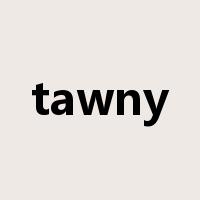 tawny是什么意思