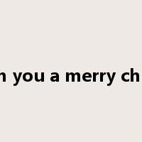 we wish you a merry christmas是什么意思