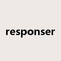 responser是什么意思