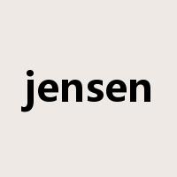 jensen是什么意思