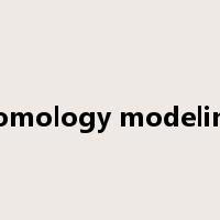 homology modeling是什么意思
