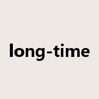 long-time是什么意思