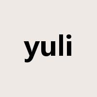 yuli是什么意思