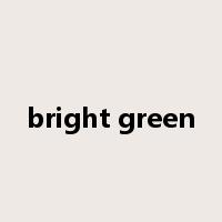 bright green是什么意思