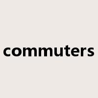 commuters是什么意思