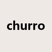 churro是什么意思
