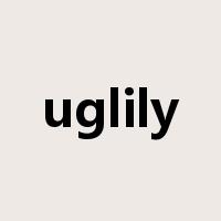 uglily是什么意思