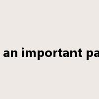 play an important part in是什么意思