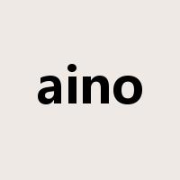 aino是什么意思